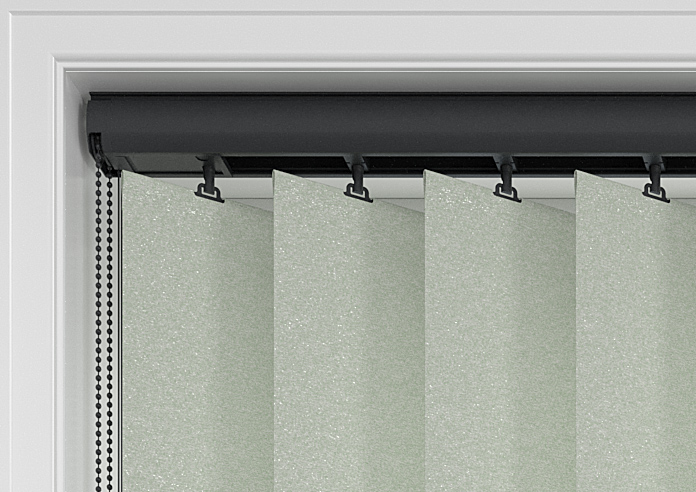 Shimmer (Blackout), Palm Breeze - Vertical Blind - Image 11